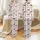Women's White All-Season Casual Lounging Piece with 'I Am Not Spoiled My Husband Just Loves Me' Text & Red Kiss Prints Satin Pajamas Set - 1