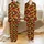 Women's Fiery Flame Art with Thermal Ribbed Detail: Plush V-Neck Long Sleeve Pajama Satin Pajamas Set - 7IYP8ZDDYN