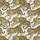 Women's Hand-Drawn Tiger Print Pajama Set: Metallic Gold Accents, Short Sleeve Collared Top Satin Pajamas Set - 2