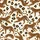 Elegant Women's 2pc V-Neck Lounge Sleepwear: Stylized Leopard Print & Wide-Leg Pants - Warm Brown, Cream All-Season Satin Pajamas Set - 2