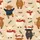 Women's Highland Cow Christmas: Festive Farm Animal & Snowflake Pattern Sleep Set Satin Pajamas Set - 2