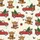Highland Cow Christmas Loungewear: Whimsical Farm Truck & Presents Pattern Cozy Pullover Satin Pajamas Set - 2