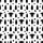 Cow Lovers Unisex Comfy Relaxed Fit Black & White Abstract Cow Spot, Head & Milk Bottle Pattern Jersey Knit Pajamas Satin Pajamas Set - 2