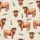 Highland Cow Christmas: Cozy Watercolor Rustic Wreath & Plaid Bows Festive Motif Satin Pajamas Set - 2
