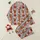 Fluffy Highland Calves: Red Santa Hats, Kraft Gift Boxes, Falling Snowflakes, Golden Bokeh Lights Satin Pajamas Set - 1