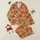 Family Christmas Pajamas: Whimsical Highland Cow Santa Hat, Tree & Snowflake Pattern Satin Pajamas Set - 1