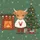 Cozy Highland Cow Pajamas: Fluffy Baby Cow in Plaid Sleep Set, Christmas Fireplace Design Satin Pajamas Set - 2