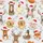 Personalized Family Christmas Pajamas: Whimsical Farm & Forest Critter Holiday Ensemble Satin Pajamas Set - 2