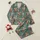 Women's Cozy Christmas Pajamas: Knitted Yarn Highland Cow, Santa Hat & Scarf Satin Pajamas Set - 1
