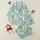 Llama Lover's Personalized Backpack: Whimsical Aqua Blue Llama Cactus Rainbow Design Satin Pajamas Set - 1