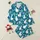 Llama Lover Pajamas: Whimsical White Llama & Cactus Deep Teal Loungewear Set Satin Pajamas Set - 1
