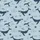 Whale Lover's Playful Flat Art Ocean Low Top Canvas Sneakers Satin Pajamas Set - 2