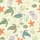Turtle Lover Whimsical Marine Life Canvas Low Tops: Muted Ocean Ecosystem Design Satin Pajamas Set - 2