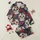 Women's Skull Lover: Intricate Sugar Skull, Rose & Spiderweb Deep Navy Print Comfort Pajamas Set Satin Pajamas Set - 1