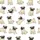 Pug Lover Illustrative Fawn Cartoon Pug Pattern Low Top Canvas Sneakers Satin Pajamas Set - 2