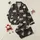 Sloth Lover's Personalized Pajamas: Custom Name Light Grey Sloth & Forest Floral Pattern Sleep Set Satin Pajamas Set - 1