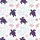 Turtle Lover: Deep Purple Sea Turtle & Ocean Coral Low Top Canvas Footwear Satin Pajamas Set - 2