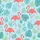 Women's & Kids' Whimsical Coral Pink Flamingo Tropical Leaf Loungewear Set Satin Pajamas Set - 2