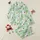 Llama Lover Gift: Whimsical Cartoon Llama & Cactus Mint Green Pajamas Satin Pajamas Set - 1