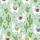 Llama Lover Gift: Whimsical Cartoon Llama & Cactus Mint Green Pajamas Satin Pajamas Set - 2