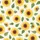 Sunflower Lover's Personalized Backpack: Hand-Painted Watercolor Floral Pattern - Custom Gift Satin Pajamas Set - 2