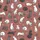 Women's & Kids' Whimsical Cat Pajamas: Hand-Drawn Illustrative Pattern - Muted Brick Red, Personalized Satin Pajamas Set - 2