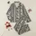 Women's 'Yes Girl You Can' Groovy Black Text Cream Empowerment Pajama Set Satin Pajamas Set - 1