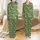 Artisan Supporter's Loungewear: Vibrant Green Foliage & Inclusive Hands Pattern Pajamas Satin Pajamas Set - 1