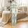Bridesmaid & Bridal Party Silky Satin Sleep Set: Personalized Sage Monogram Loungewear Satin Pajamas Set - 3
