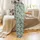 Children's Whimsical Winter Critters & Festive Motif Teal Print Pajamas Set Satin Pajamas Set - 3