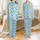Personalized Family Custom Face Lounge Set: Cheerful Golden Retriever Puppy Soft Sleepwear Satin Pajamas Set - 1