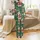 Fisherman Bass Angler Christmas Pajamas: Merry Fishmas Santa & Bass Pattern Sleepwear Satin Pajamas Set - 3
