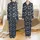 Kids' Hand-Drawn Cosmic Planets, Stars & Rockets Slate Blue Sleep Set Satin Pajamas Set - 1