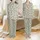 Farmer Girl's Sheep Pajama Set: Cute Cartoon Lambs & Stars Pattern - Soft Poly-Spandex Sleepwear Satin Pajamas Set - 1