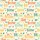 Big Brother Whimsical Text Pattern: Vibrant Hearts, Stars, Colorful Design Satin Pajamas Set - 4