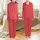 Unisex Holiday Word Pajama Pants: Vibrant Christmas Red 'Merry & Bright' Design - Cozy Loungewear Satin Pajamas Set - 1