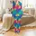 Boys & Girls Shimmering Rainbow Dragon Scale Bamboo Two-Piece Sleepwear Set Satin Pajamas Set - 2