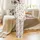 Dog Lovers' Whimsical Whippet Geometric Dino Spike Muted Red-Brown Espresso Pattern Satin Pajamas Set - 3
