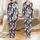 Family & Couples Personalized Penguin Cowboy Hat Plaid Snowflake Flannel Sleepwear Set Satin Pajamas Set - 1
