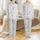 Kids' Whimsical Pancake & Pajamas Birthday Sleepwear Set - Hand-Drawn Breakfast Doodle Satin Pajamas Set - 1
