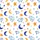 Toddler 2T-3T Pajamas: Whimsical Hand-Drawn Celestial Moons, Bears & Stars for Secure Crib Sleep Satin Pajamas Set - 4