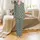 Kids & Toddlers Unisex Playful Football Field Goalpost Bamboo Two-Piece Sleepwear Satin Pajamas Set - 2