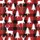 Matching Family Personalized 2025 Christmas Buffalo Plaid Deer & Pine Holiday Sleepwear Satin Pajamas Set - 4