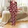 Matching Family Personalized 2025 Christmas Buffalo Plaid Deer & Pine Holiday Sleepwear Satin Pajamas Set - 2