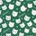 Cat Lover's Personalized Deep Green Kitten Faces Photo & Name All-Over Print Custom Long Sleeve Pajamas Satin Pajamas Set - 4