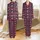 Husband & Wife Christmas Pajamas: Tartan Plaid Santa Hat Couple's Matching Sleep Set Satin Pajamas Set - 1