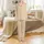 Sewists' Cozy Loungewear Pattern: Needle & Thread, Beige Dusty Rose Sage, Long/Short Sleeve, XXS-5XL PDF Satin Pajamas Set - 2