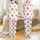 Pancakes & Pajamas Whimsical Golden Stacks, Amber Syrup & Pink Striped Sleep Set Satin Pajamas Set - 1
