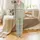 Women's Rustic Khaki Green Plaid Linen Comfort Ensemble Satin Pajamas Set - 2