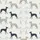 Greyhound Whippet Galgo: Minimalist Italian Greyhound Pattern Bamboo Stretch Bodysuit Satin Pajamas Set - 4